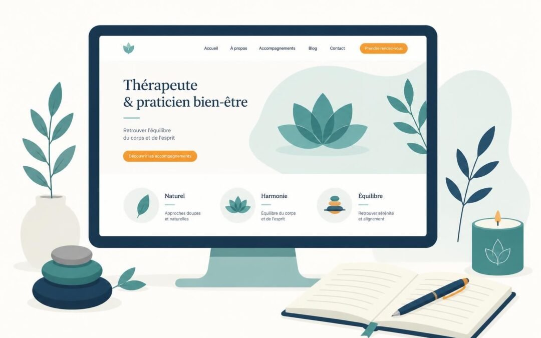 Créer un site internet pour thérapeute ou praticien bien-être