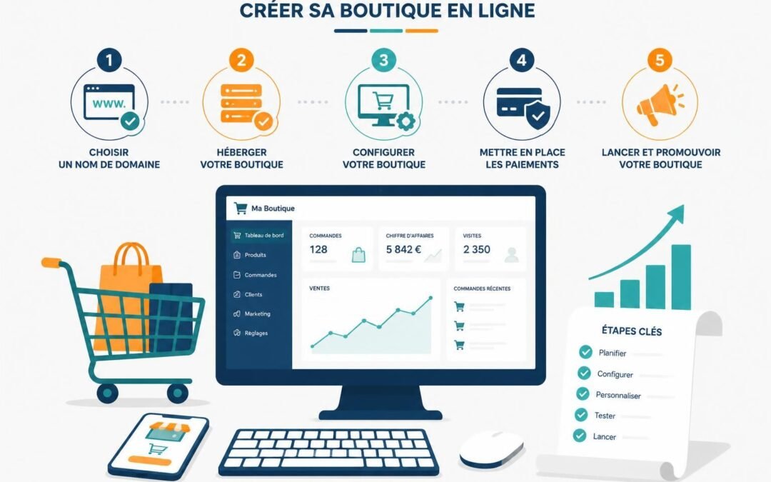 découvrez les étapes essentielles pour créer une boutique en ligne performante et réussir votre commerce électronique facilement.