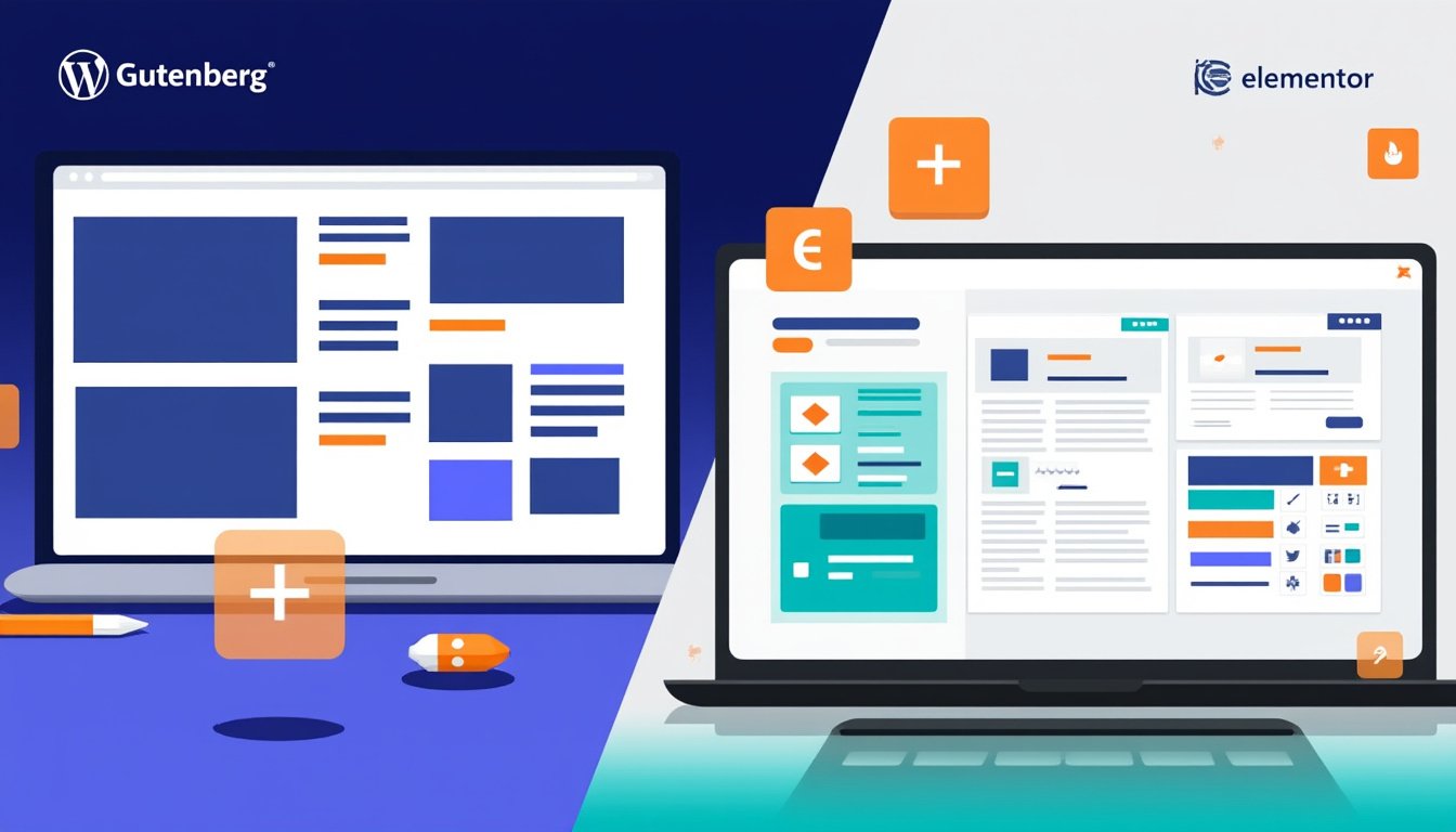 découvrez les différences entre elementor et gutenberg pour choisir l'éditeur wordpress qui correspond le mieux à vos besoins de création de site.